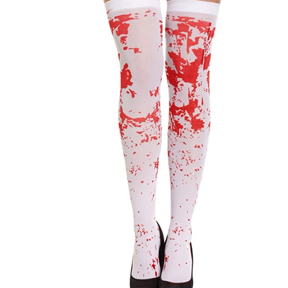 Bloody Halloween Tights/NEW IN PACKAGING - Picture 1 of 3